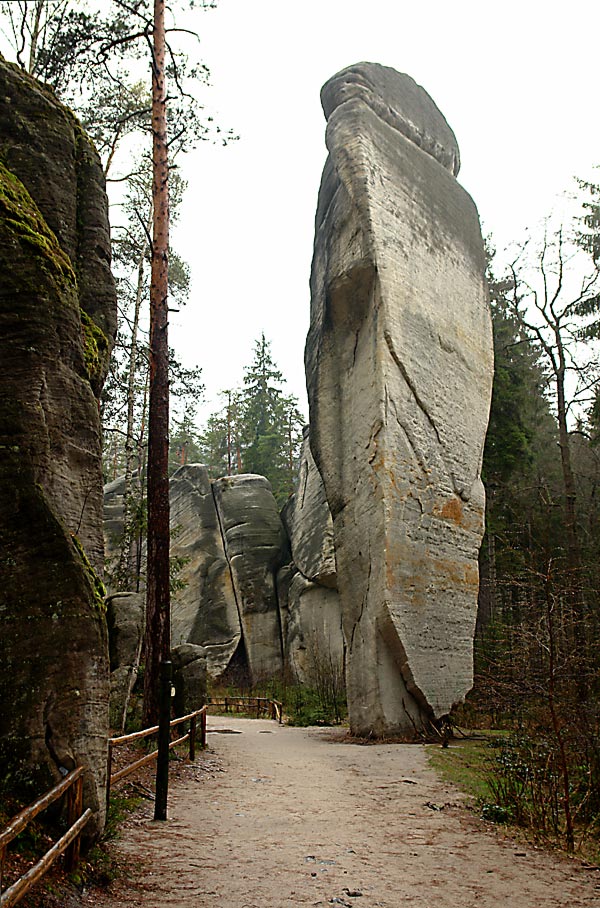 Skalne miasta - Czechy